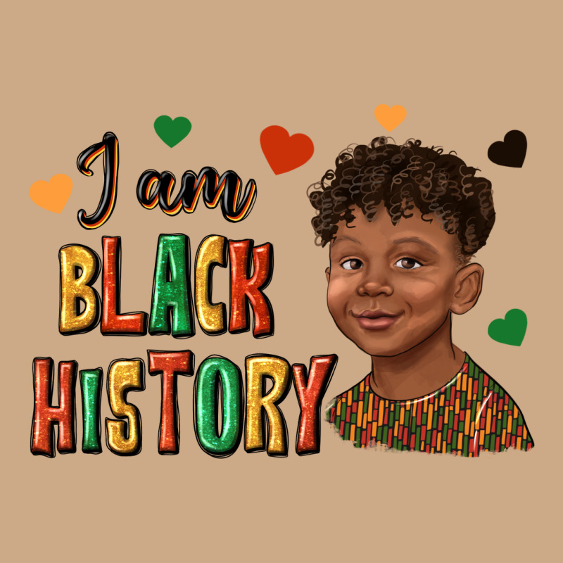 I Am Black History Afro Black Boy Child Juneteenth Vintage Hoodie by texasbilliewilder | Teevron