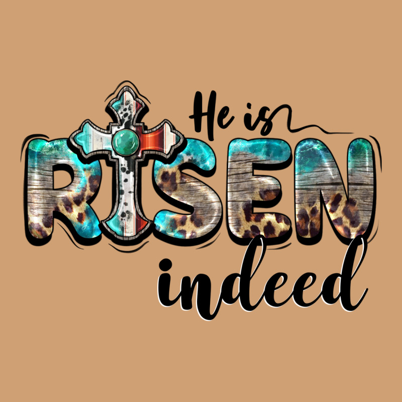He Is Risen Indeed Vintage Tee by BarkalooDesign | Teevron