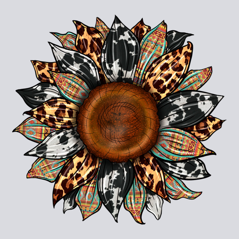 Cowhide Leopard Aztec Sunflower Zipper Hoodie by Artiststas | Teevron
