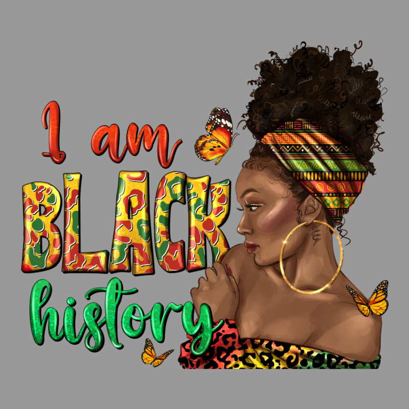 I Am Black History Afro Black Woman Juneteenth Vintage Hoodie by texasbilliewilder | Teevron