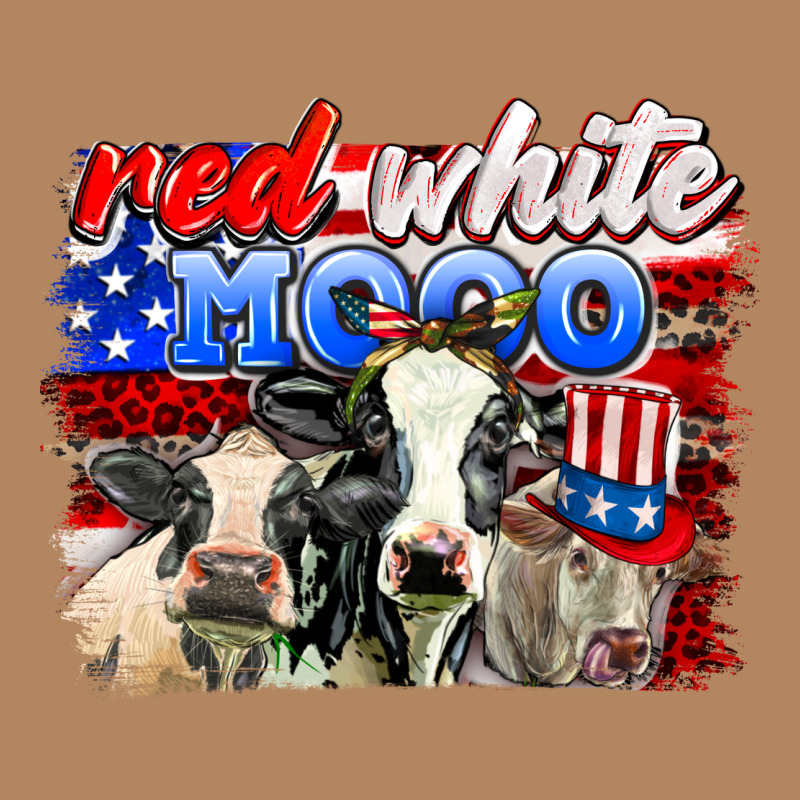 Red White Moo Long Sleeve Tee by AdoDesignShop | Teevron