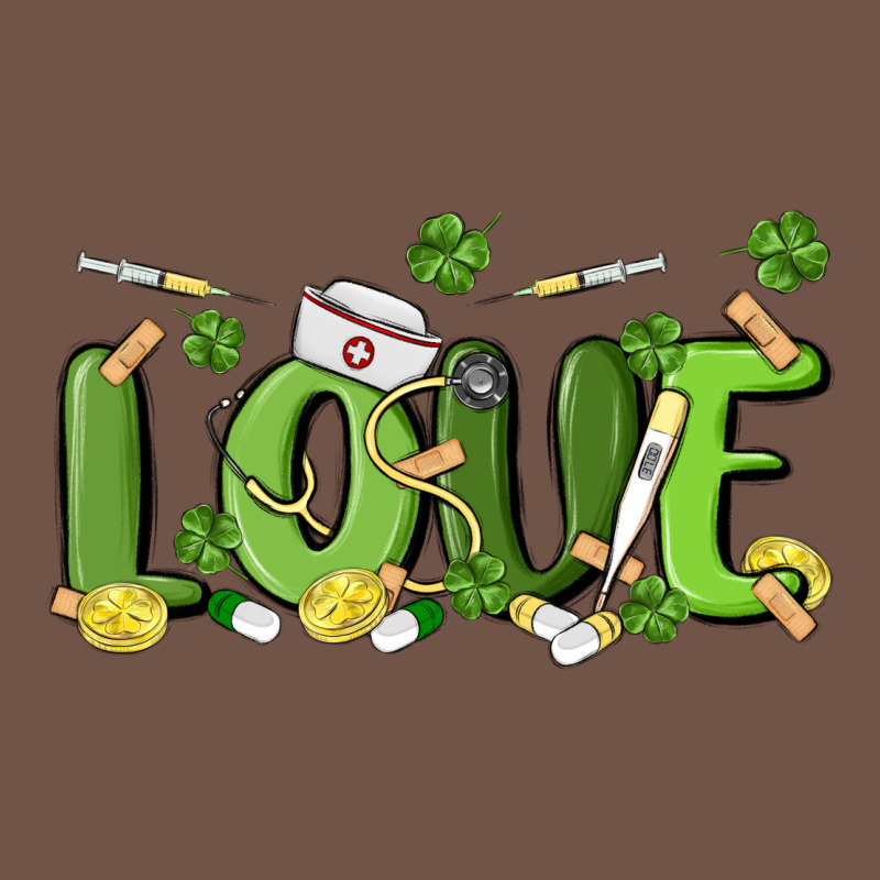 St Patricks Love Nurse Premium Sweatshirt by MaliasSmallBusiness | Teevron
