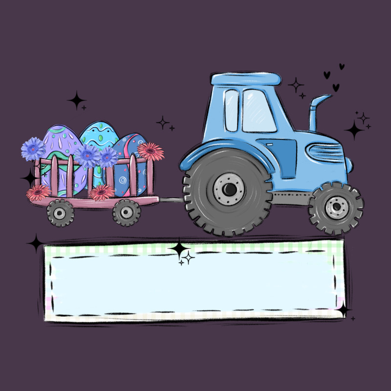 Easter Tractor Boy Heavyweight Hoodie by MaliasSmallBusiness | Teevron