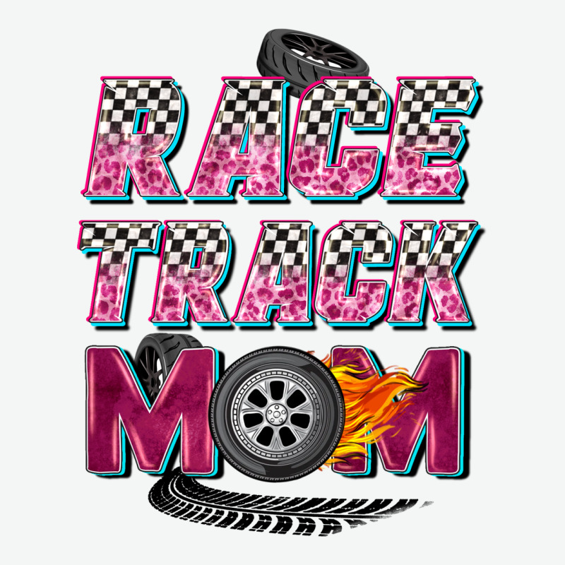 Race Track Mom Urban Heavy Tee by Zillion Design Studio | Teevron