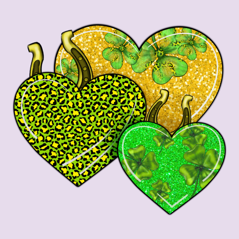 St Patricks Day Hearts Premium Hoodie by AdoDesignShop | Teevron