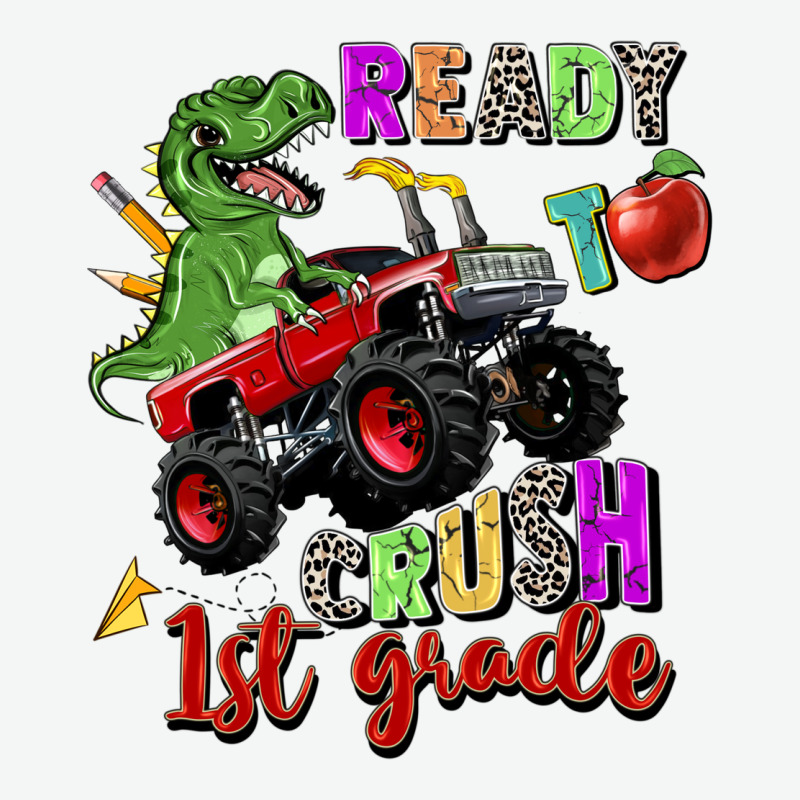 Ready To Crush 1st Grade Urban Heavy Tee by Zillion Design Studio | Teevron