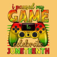 I Paused My Game Celebrate Juneteenth Vintage Hoodie | Teevron