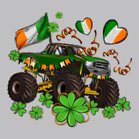 Monster Truck With Shamrocks Long Sleeve Tee | Teevron