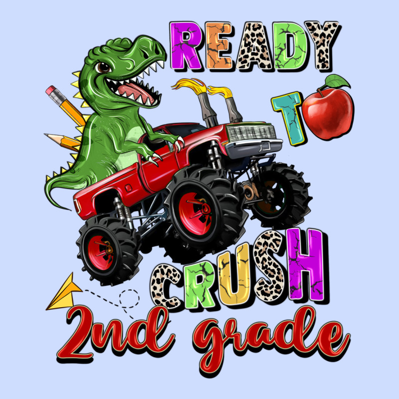 Ready To Crush 2nd Grade Urban Heavy Tee by Zillion Design Studio | Teevron