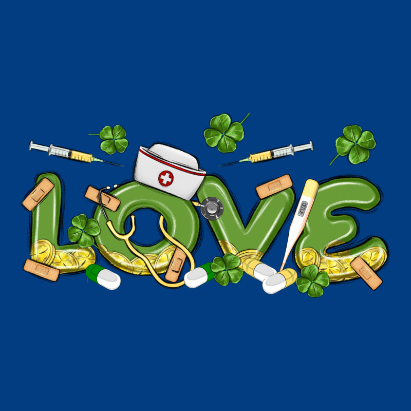 St Patricks Love Nurse Premium Sweatshirt by MaliasSmallBusiness | Teevron