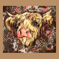 Leopard Cow Vintage Hoodie | Teevron