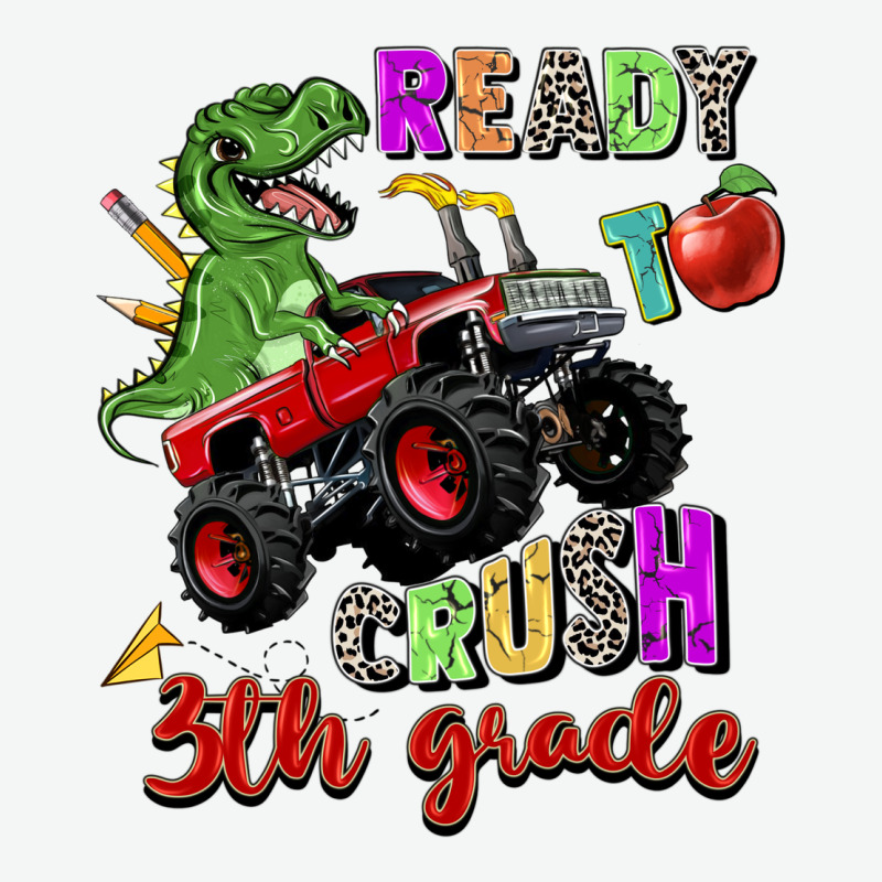 Ready To Crush 3th Grade Urban Heavy Tee by Zillion Design Studio | Teevron
