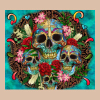 Sugar Skulls Tumbler 3 Urban Heavy Tee | Teevron