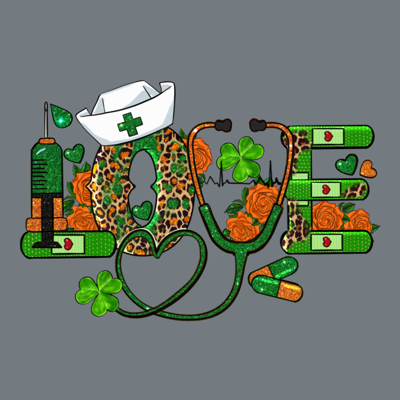 St Patricks Day Love Nurse Heavyweight Sweatshirt by RanaPortraitStore | Teevron
