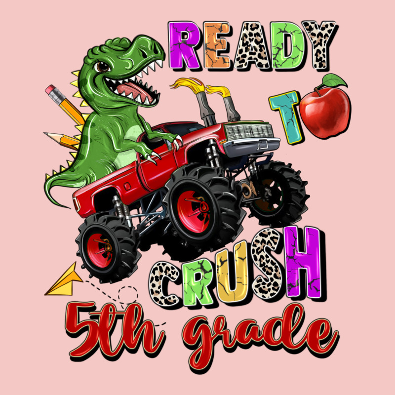 Ready To Crush 5th Grade Urban Heavy Tee by Zillion Design Studio | Teevron