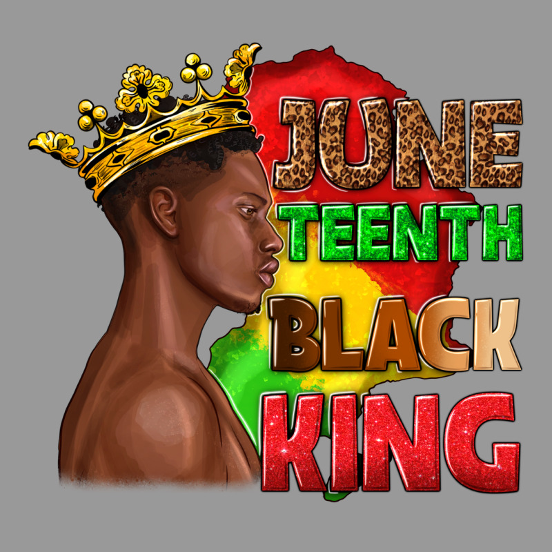 Juneteenth Black King Vintage Hoodie by texasbilliewilder | Teevron
