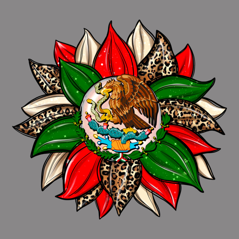 Mexican Flag Sunflower Vintage Tee by Zillion Design Studio | Teevron