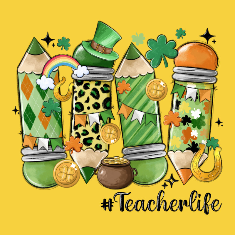Retro Patricks Day Teacher Life Premium Sweatshirt by MaliasSmallBusiness | Teevron