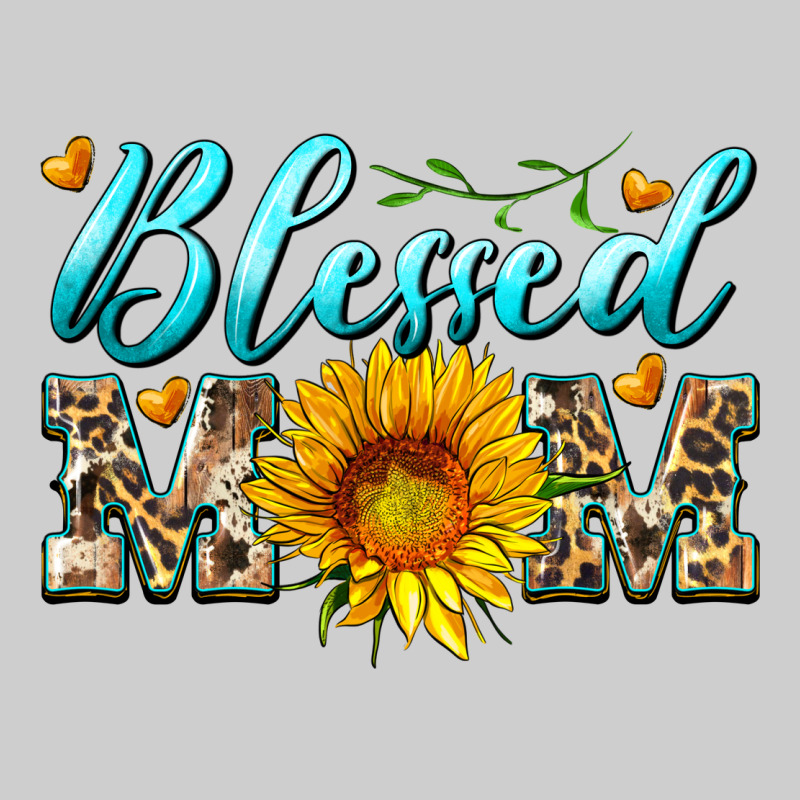 Blessed Mom With Sunflower Premium Tee by Artiststas | Teevron