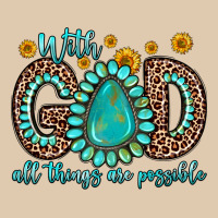 With God All Things Are Possible Gemstone Heavyweight Sweatshirt | Teevron