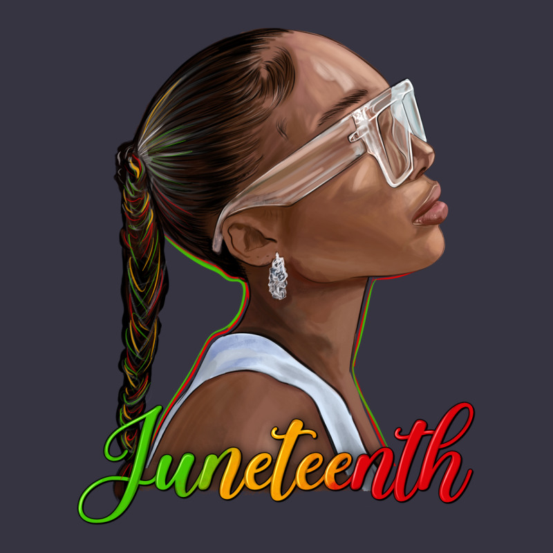 Juneteenth Black Woman Vintage Hoodie by texasbilliewilder | Teevron