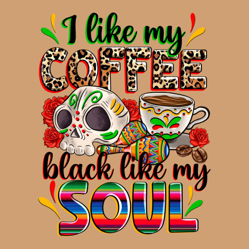 I Like My Coffee Black Like My Soul Vintage Tee by Zillion Design Studio | Teevron