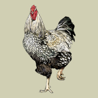 Wyandotte Rooster Heavy Core Tee | Teevron
