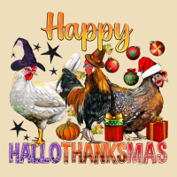 Happy Hallothanksmas Chick Premium Hoodie | Teevron