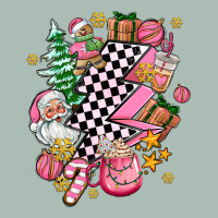 Pink Christmas Lightning Bolt Classic Tee | Teevron