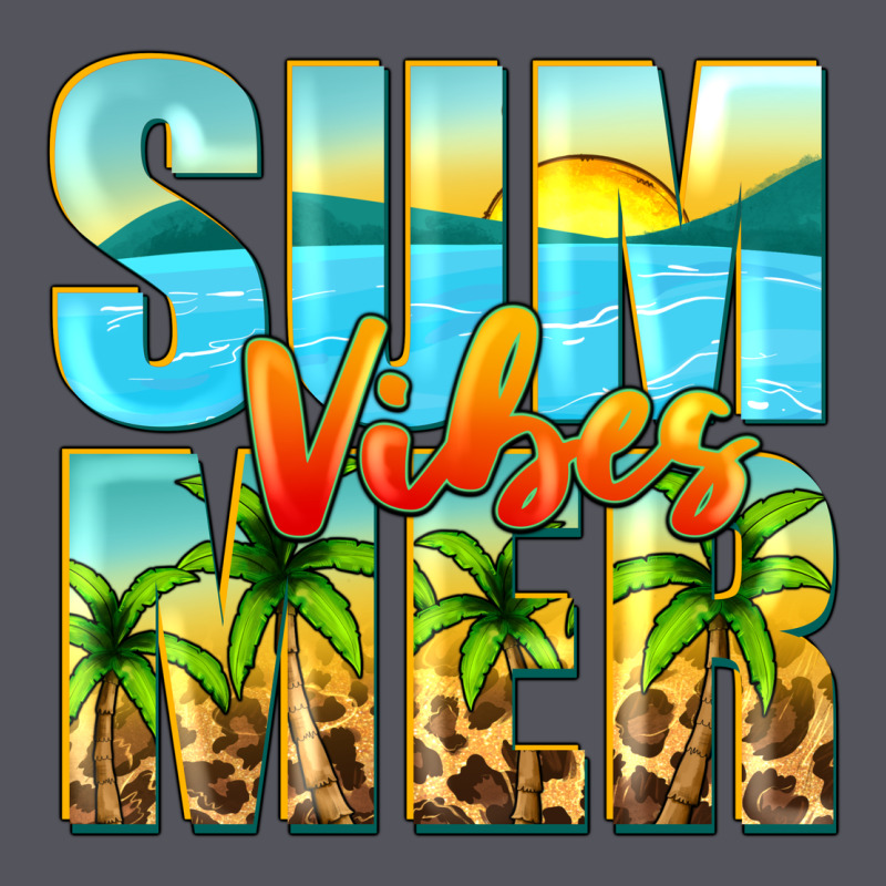 Summer Vibes Vintage Hoodie by Zillion Design Studio | Teevron