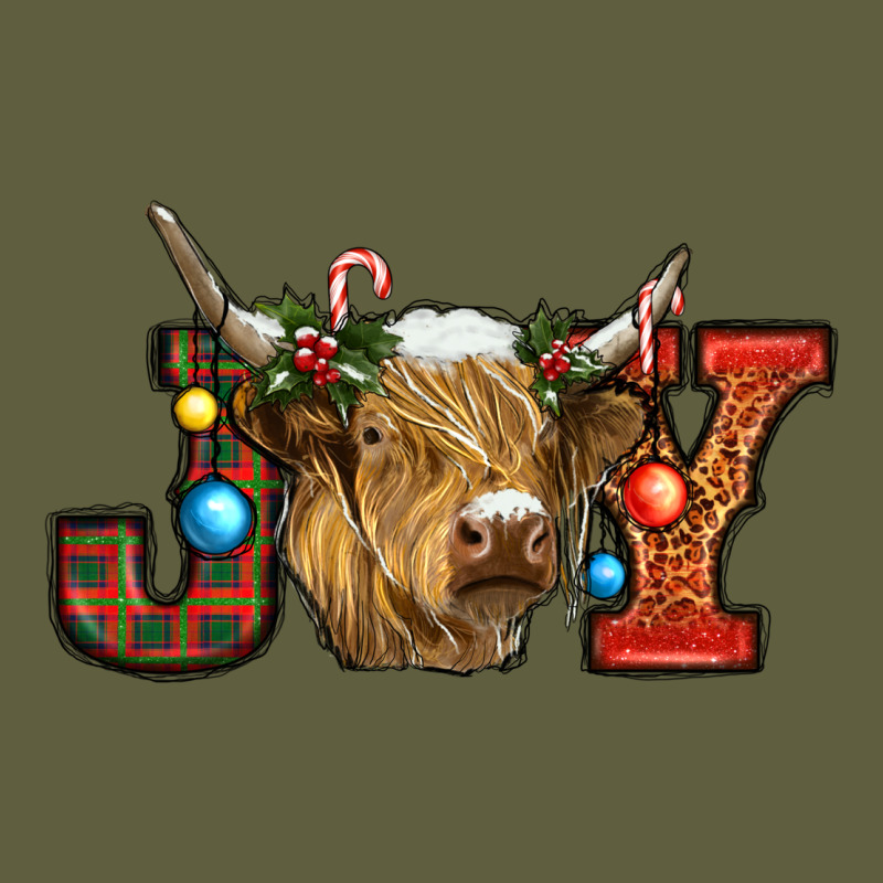 Christmas Joy Cow Vintage Tee by RanaPortraitStore | Teevron