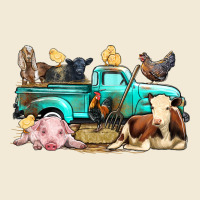 Farm Animals Truck Premium Hoodie | Teevron