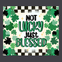 Not Lucky Just Blessed Heavyweight Hoodie | Teevron