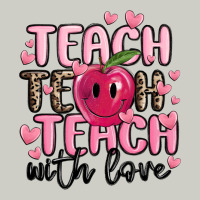 Teach Teach Teach With Love Heavyweight Hoodie | Teevron