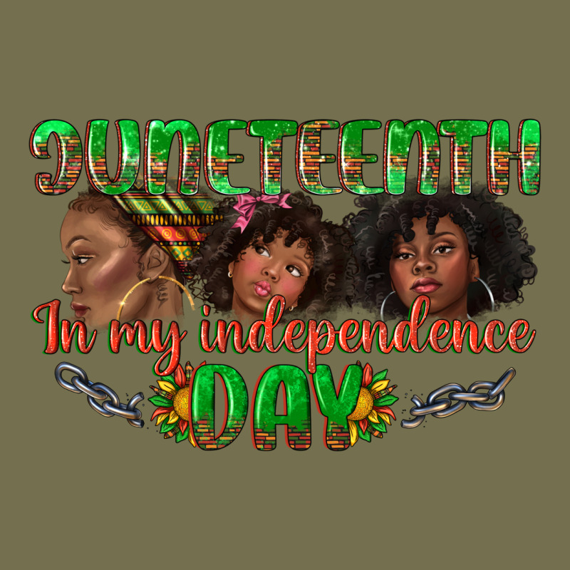 Juneteenth In My Independence Day Vintage Hoodie by texasbilliewilder | Teevron