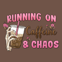 Running On Caffeine & Chaos Premium Sweatshirt | Teevron
