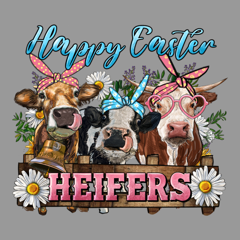 Happy Easter Heifers Vintage Hoodie by RanaPortraitStore | Teevron