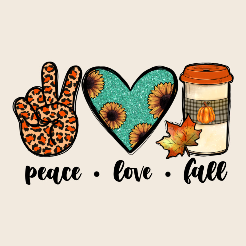 Peace Love Fall Zipper Hoodie by JahusDesignShop | Teevron