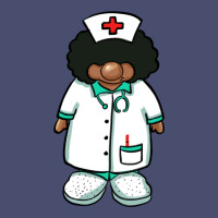 African Nurse Gnome Afro Hair Vintage Tee | Teevron