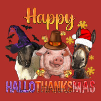 Happy Hallothanksmas Farm Animal Premium Hoodie | Teevron