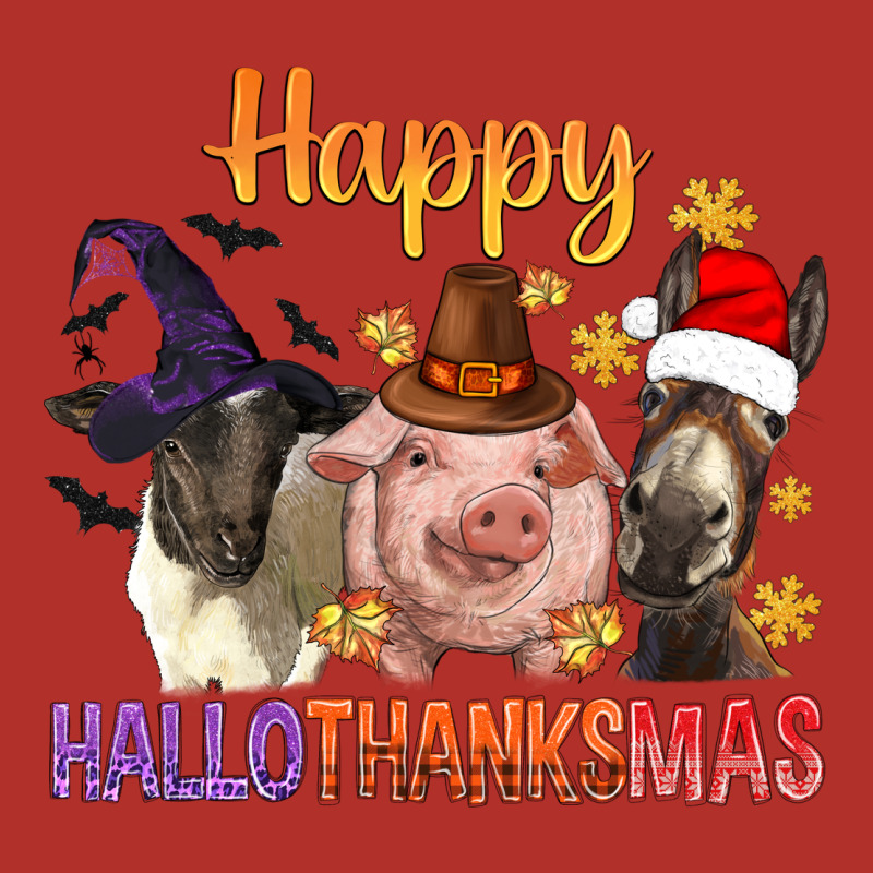 Happy Hallothanksmas Farm Animal Premium Hoodie by BundleAndBundleShop | Teevron