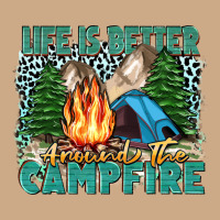 Life Is Better Around The Campfire Vintage Hoodie | Teevron