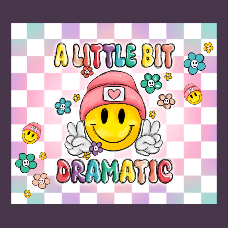 A Little Bit Dramatic Retro Heavyweight Hoodie by MaliasSmallBusiness | Teevron