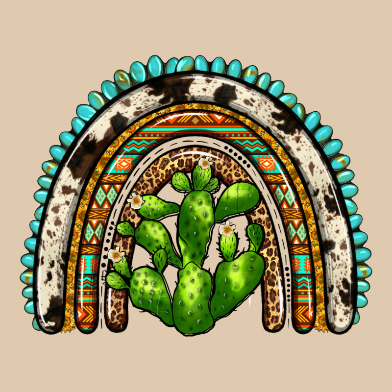 Western Cactus Rainbow Heavyweight Sweatshirt by Zillion Design Studio | Teevron