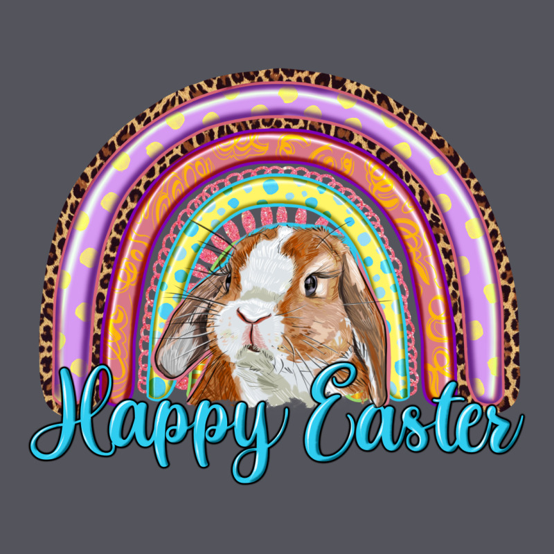 Happy Easter Rainbow Bunny Vintage Hoodie by RanaPortraitStore | Teevron