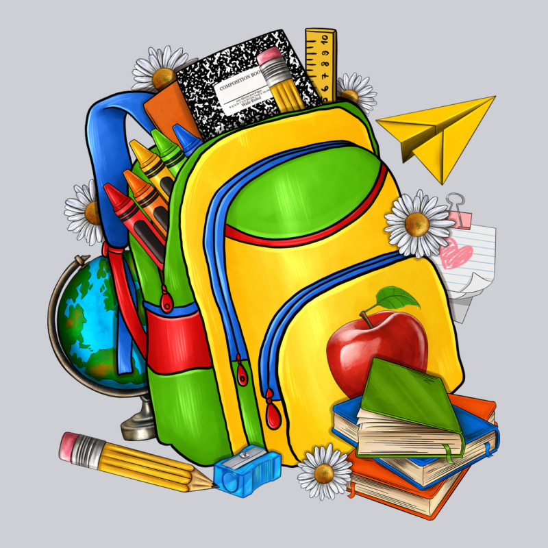 School Bag Heavyweight Sweatshirt by texasbilliewilder | Teevron
