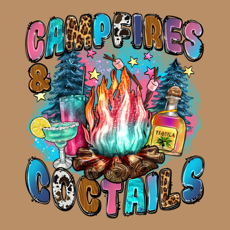 Campfires And Coctails Vintage Hoodie by Zillion Design Studio | Teevron