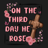 On The Third Day  He Rose Heavyweight Hoodie | Teevron