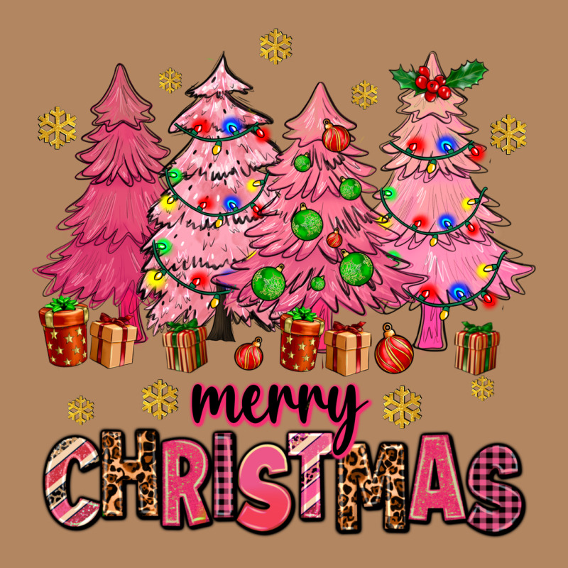 Pink Christmas Trees Long Sleeve Tee by AdoDesignShop | Teevron