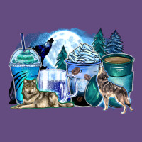Wolf Coffee Cups Vintage Hoodie | Teevron